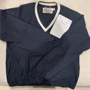 TORY BURCH NAVY PULLOVER